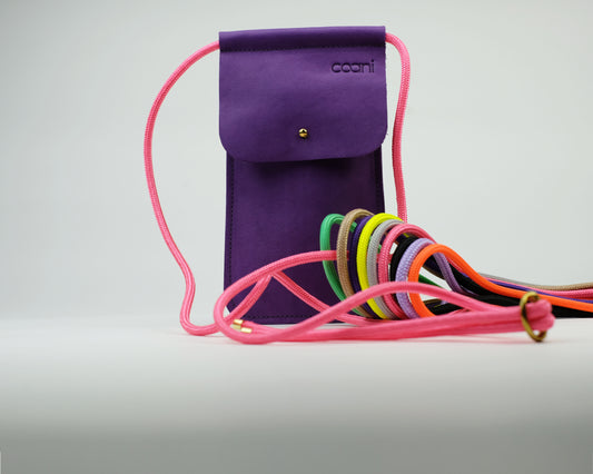 Minitasche `Loki` (Lavendel)