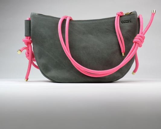 Umhängetasche 'Lua' (Grau)