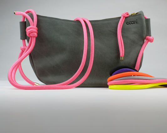 Umhängetasche 'Lua' (Grau)