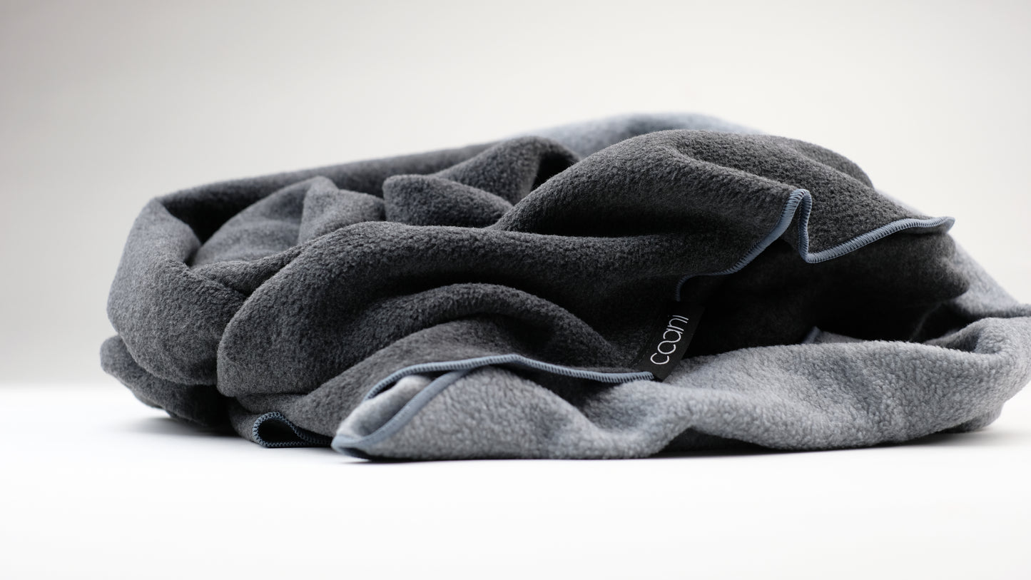 Fleeceschal 'Mari' (Anthrazitmelange/Graumelange)