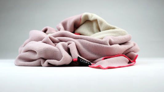 Fleeceschal 'Mari' (Rosé/Sand)