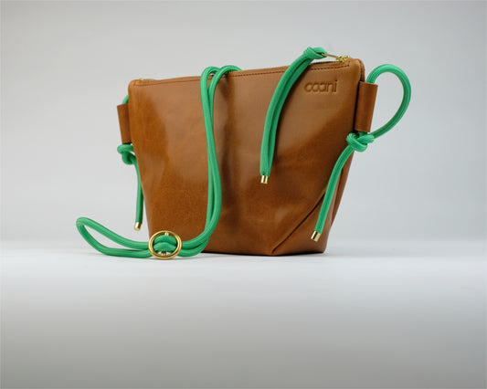 Umhängetasche 'Suri' (Cognac)