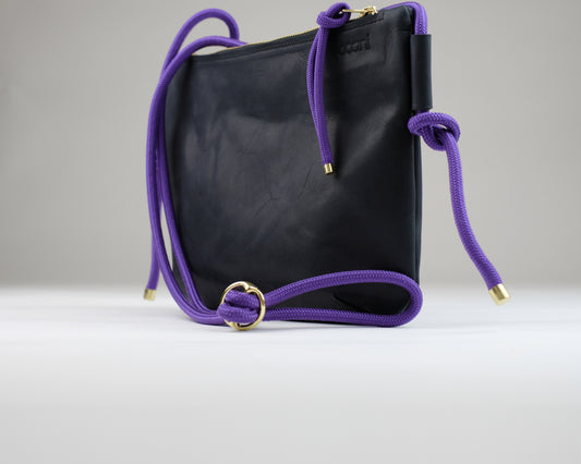 Umhängetasche 'Tami' XXL (Schwarz)