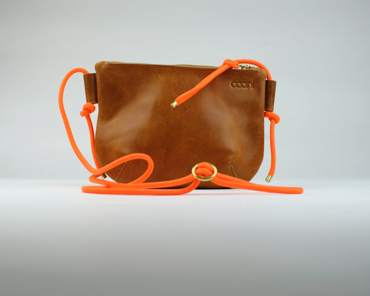 Umhängetasche 'Tami' (Cognac)