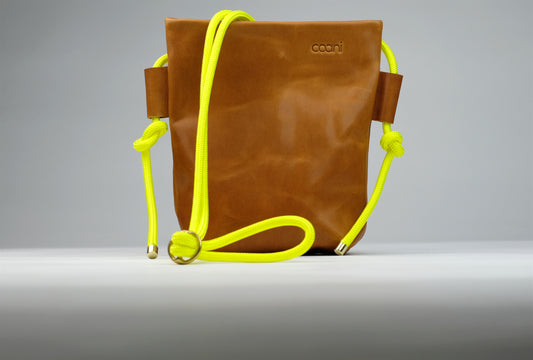 Umhängetasche 'Tia' (Cognac)