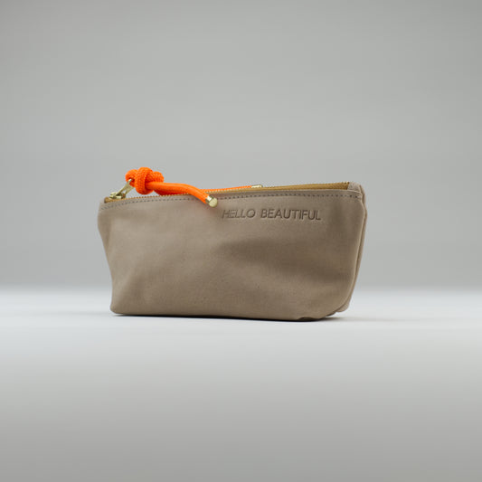 Kosmetiktasche 'Kara' in Beige