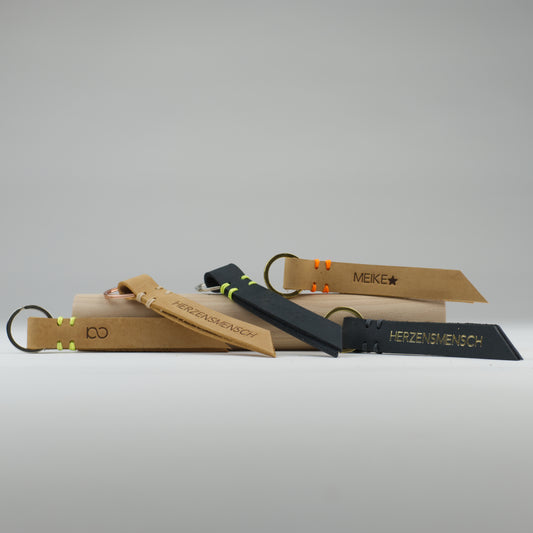 Schlüsselanhänger 'Lumi' in Natur