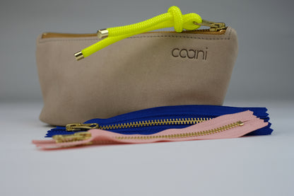 Kosmetiktasche 'Kara' in Beige