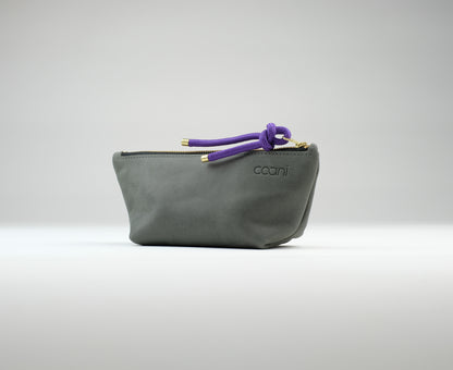 Kosmetiktasche 'Kara' in grau