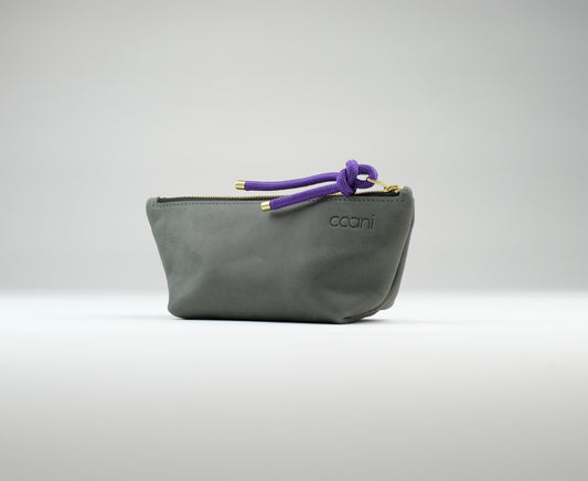 Kosmetiktasche 'Kara' in grau