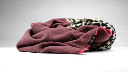 Fleeceschal 'Mari' (Heide/Leo)