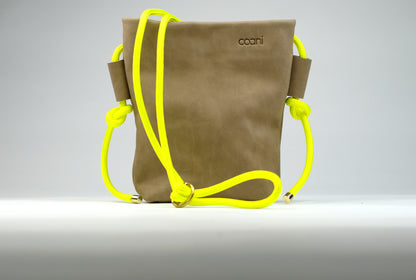 Umhängetasche 'Tia' in Beige