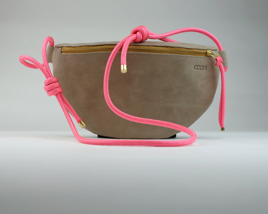 Umhängetasche 'Yuki' in Beige