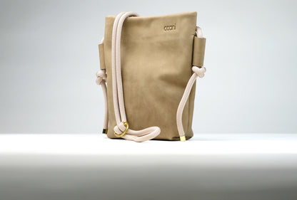 Umhängetasche 'Tia' in Beige