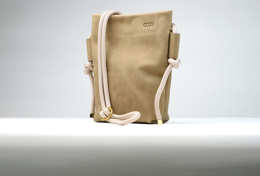 Umhängetasche 'Tia' in Beige