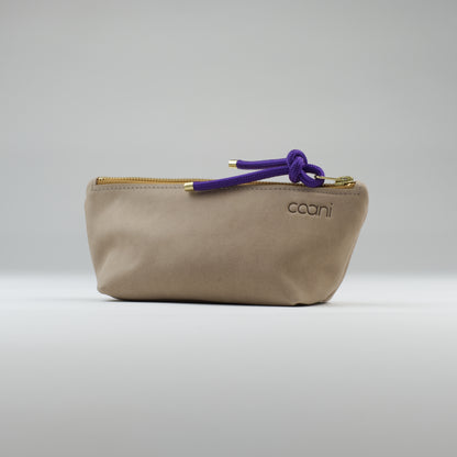 Kosmetiktasche 'Kara' in Beige