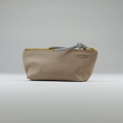 Kosmetiktasche 'Kara' in Beige