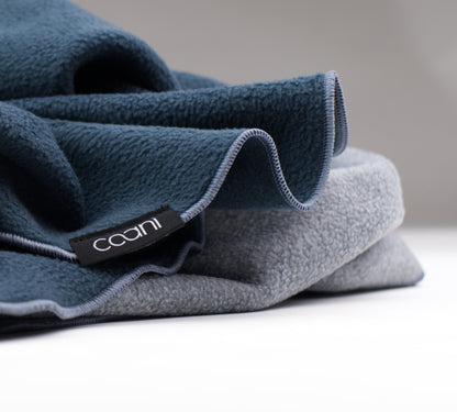 Schal 'Mari' in Navy/Graumelange